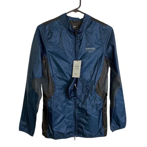 Nike Gyakursou X Undercover Packable Running Jacket Blue Mens